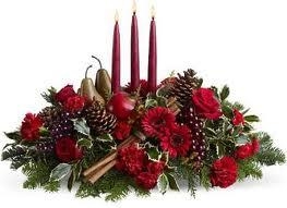 Luxury Christmas Candle Arrangement